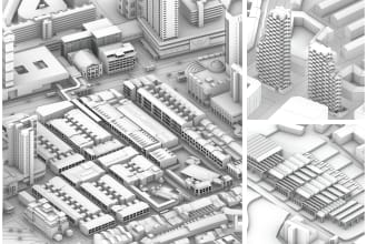 create 3d architectural models and objects in rhino