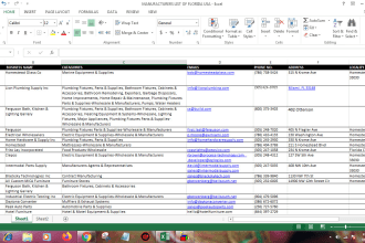 do web research, data scraping, email collection, data entry