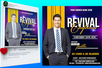 design tax, credit repair and church flyer post