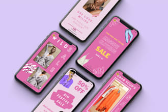 design amazing instagram post,animated instagram stories