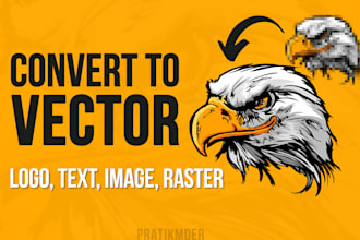 convert png to vector, fix logo, png to svg high resolution