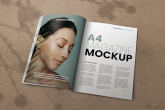 create a good magazine layout