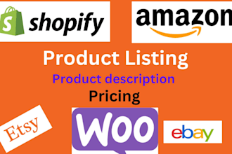 do product uploading on your esty, shopify, and all stores