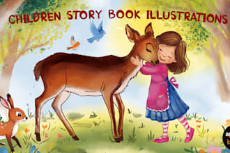 illustrate children book illustrations and covers