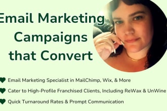 design your email campaign and digital marketing