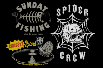 draw skull design for logo, mascot and t shirt