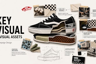 create a key visual and visual assets for your campaign