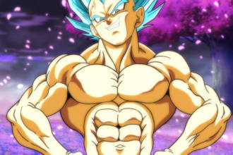 draw any anime  charcter for your youtube thumbnail