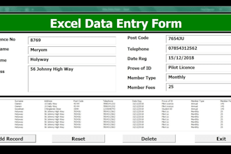 do any excel task related to finance or accounting
