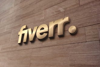 design any signage with your brand logo