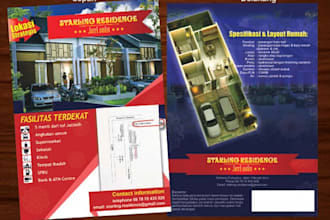 design modern brochure, flyer, and banner for your business