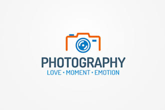 design different photography logo with unlimited revision