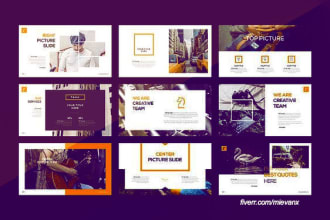 create a sleek and professional powerpoint design and presentation   and keynote