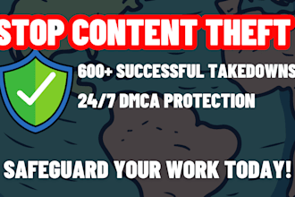 expert dmca takedown notice service remove infringing content from websites