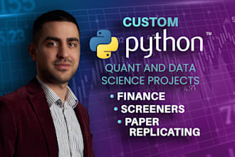 code your finance data science machine learning project