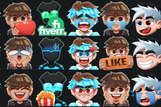 create amazing twitch, youtube, tiktok emotes or sub badges