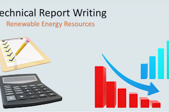 write technical report on renewable energy resources