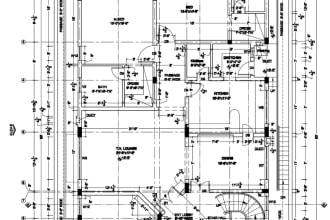 draft architectural plan,structure drawings, draftsman