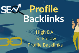 do 300 profile backlinks high authority do follow link building