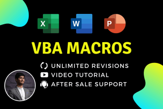 create excel word powerpoint automation using vba macro