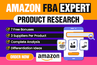 do amazon product research for fba private label bonus
