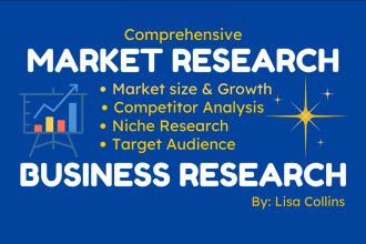 do market research, target audience, niche, competitors analysis