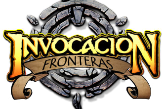design awesome rpg fantasy or sci fi logo for you