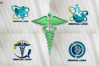 do logo design for a medical clinic, hospital, or dentistry