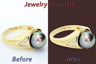 image retouch or jewelry retouch service