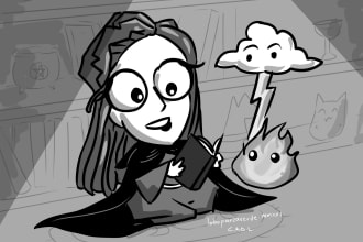 draw and write your illustrated book or comic book