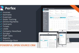 install perfex crm and all the modules