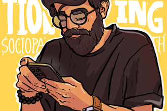 make an illustrated version of you