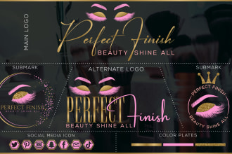 design professional, luxury signature logo and branding kit