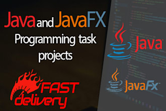 do java and javafx projects, applications, and tasks