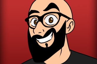 draw a cartoon avatar, caricature, portrait