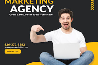 design creative social media post  service within 24 hrs