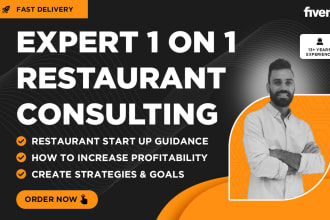 give you customized expert restaurant consultation