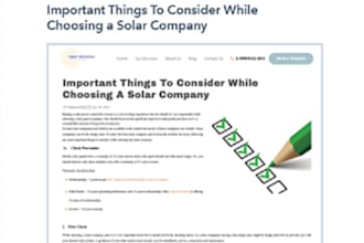 write SEO optimized articles on wordpress and hubspot