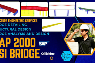 design bridges and buildings in csi bridge etabs and sap 2000