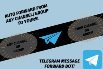 create automatic telegram message forward bot