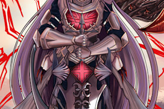 do a wonderfull illutration with your favorite character