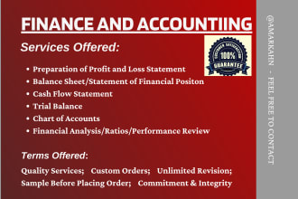 provide remote bookkeeping and financial statement services