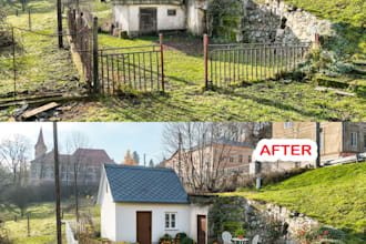 do realistic virtual home painting, virtual staging and more