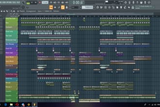 compose and record the background music for your project