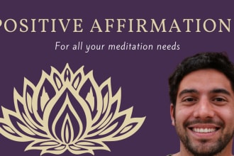 write guided meditation scripts and  affirmations