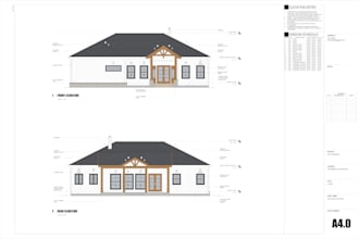 provide architectural drawing sets