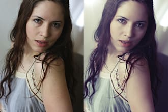 do retouch and correct your photo