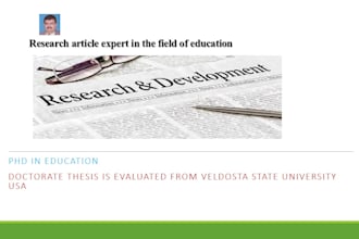 research summaries and writing in education