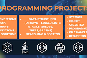 code your java,c ,c sharp ,python and netbeans projects