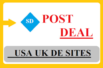 post promote deal on deals websites on your requirements